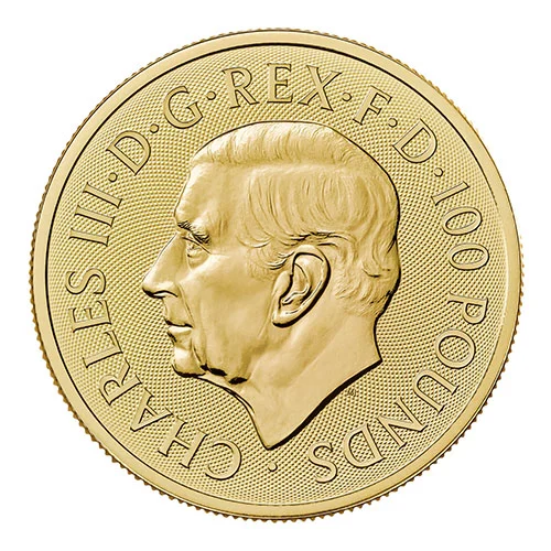 1 Unze Gold UK St. Georg und der Drache 2025