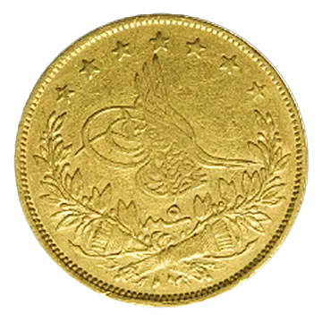 gold 100 piaster motiv