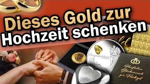 Gold & Silber als Hochzeitsgeschenk – Wertvoll & unvergesslich!