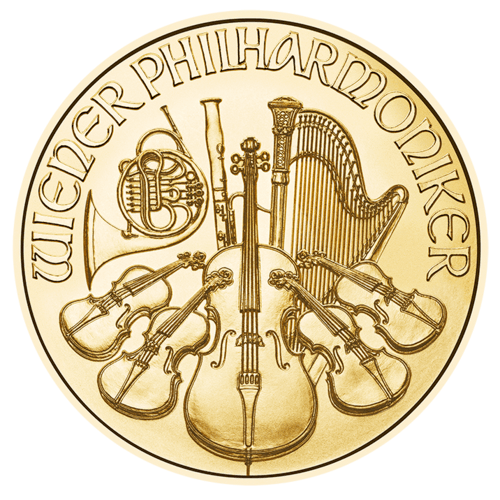 1 Unze Gold Wiener Philharmoniker 2023