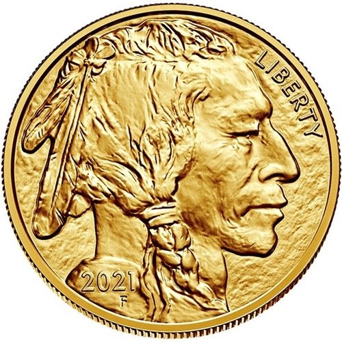 1 Unze Gold American Buffalo 2021 (mehrwertsteuerfrei)