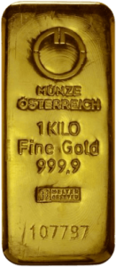 1 kg goldbarren verkaufen