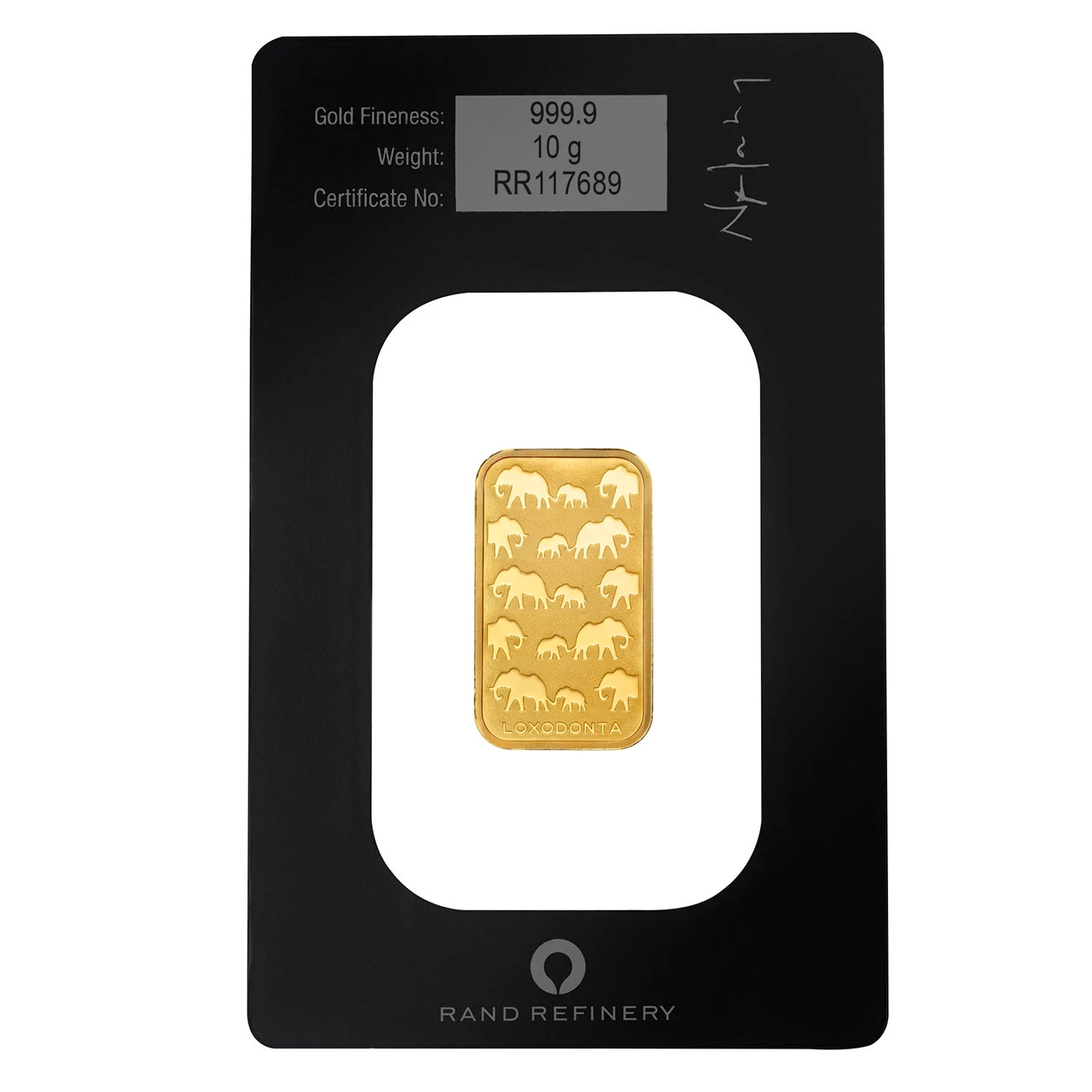 10 g Goldbarren Rand Refinery 10 g Goldbarren Rand Refinery