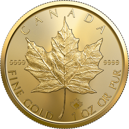 1 Unze Gold Maple Leaf 2023 (zollfrei)