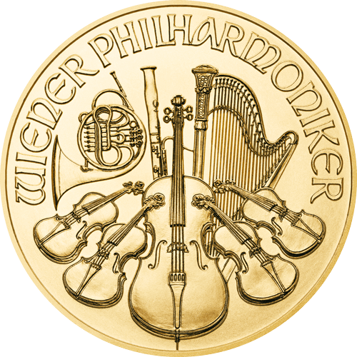 1/4 Unze Gold Wiener Philharmoniker 2023