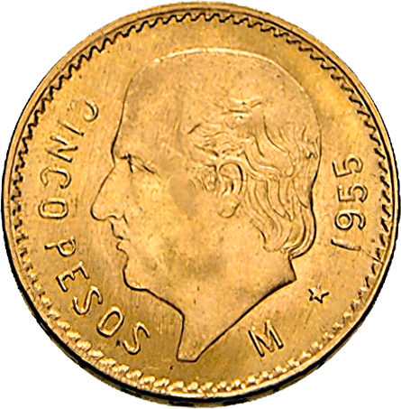 Mexiko Centenario 5 Pesos Motiv