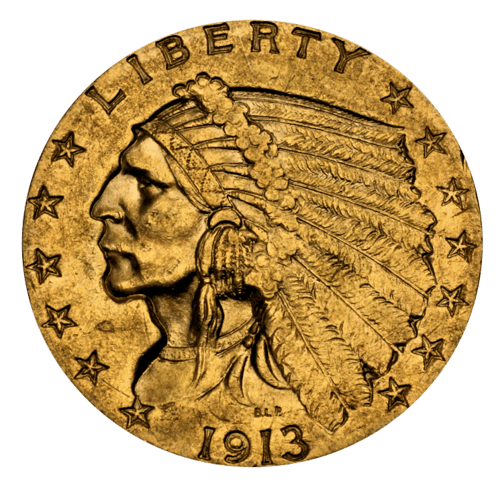 Indian Head USA 2,5 Dollar Goldmünze