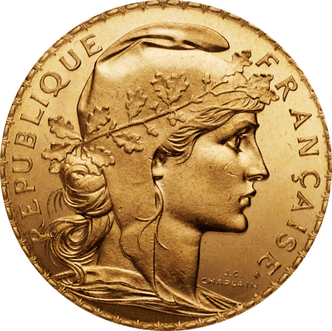 20 Francs Goldmünze Motiv