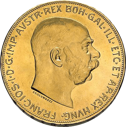 100 Kronen Gold Österreich Motiv