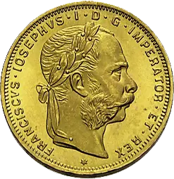 goldmuenze oesterreich 8 florin