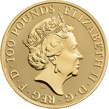 1 Unze Gold Royal Tudor Beasts 2022 Lion of England
