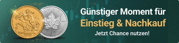 Günstiger Moment für Einstieg oder Nachkauf