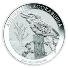 Vorderseite Silbermünze 1 kg Kookaburra Vorderseite Silbermünze 1 kg Kookaburra