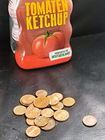 Kupfer mit Ketchup reinigen Kupfer mit Ketchup reinigen