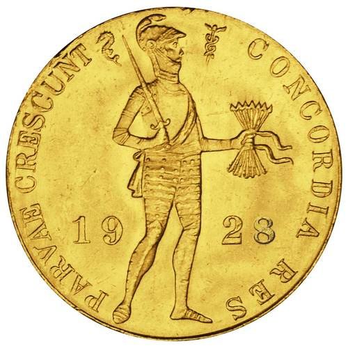 3,43 g Gold Niederlande 1 Dukat diverse Jahrgänge 