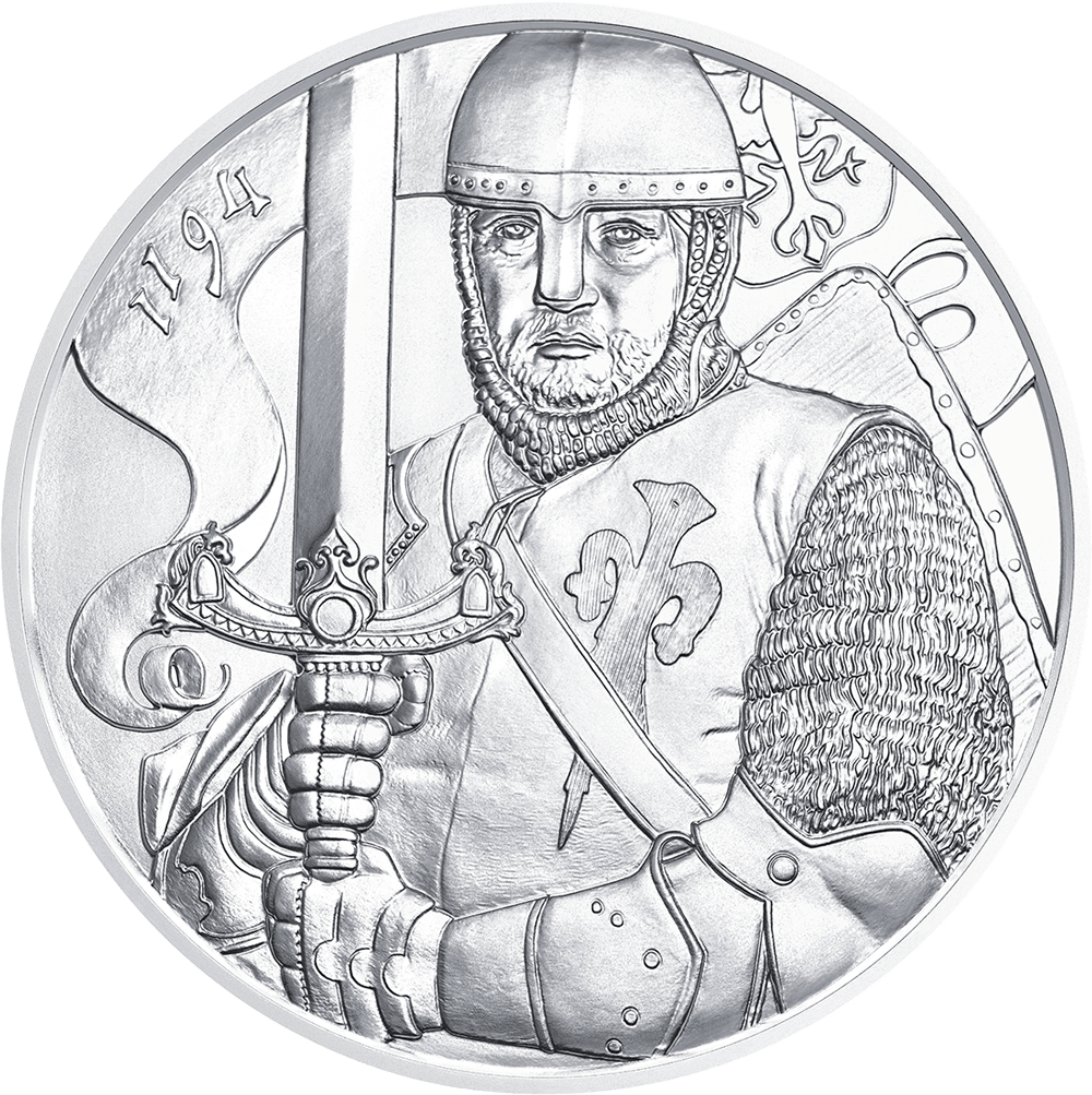 Vorderseite der 1 Unze Silber 825 Jahre Münze Wien Leopold V. 2019 (differenzbesteuert) von Hersteller Münze Österreich