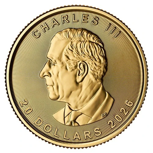 1/2 Unze Gold Maple Leaf 2026