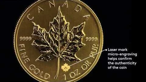 Gold Maple Leaf Coin