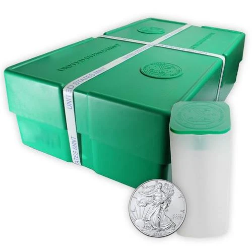 Masterbox für 500 x 1 Unze Silber American Eagle Münzen