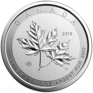 10 Unze Silber Magnificent Maple Leaf diverse Jahrgänge