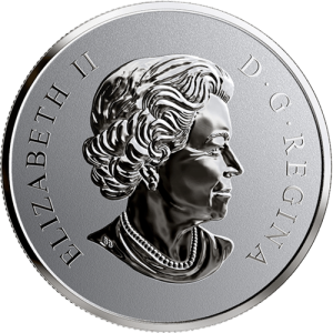 Rückseite der 10 Dollar Silber Baby- Willkommen auf der Welt 2021 - Polierte Platte von Hersteller Royal Canadian Mint