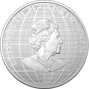 Rückseite der 1 Unze Silber Australien (RAM) Beneath the Southern Skies 2020 von Hersteller Royal Australian Mint