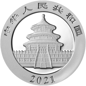 30 g Silber China Panda 2021 Wert
