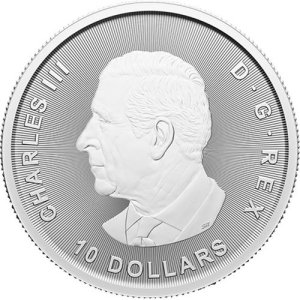2 Unzen Silber Woolly Mammoth 2024 von Hersteller Royal Canadian Mint