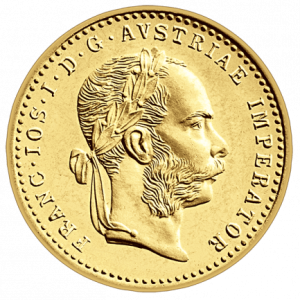 1 Dukat Österreich Goldmünze 1915 prägefrische Nachprägung