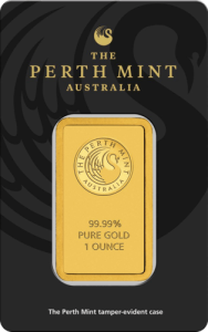 1 oz Goldbarren Perth Mint 