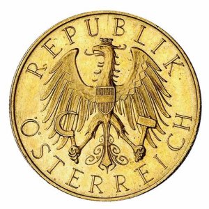 25 Schilling Gold Österreich Wert