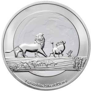 König der Löwen Hakuna Matata Silbermünze 2021 