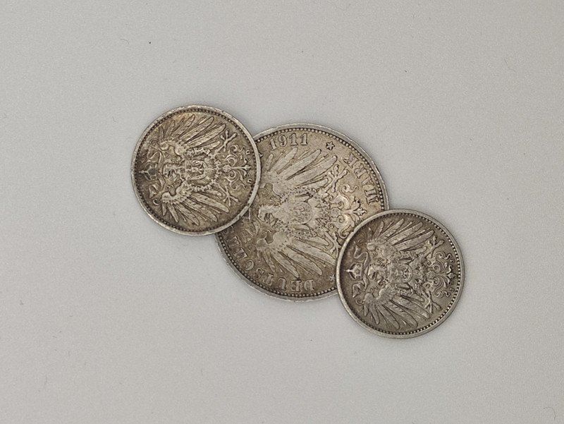 Münzen 900 Silber