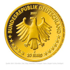20 Euro Goldmünze Kegelrobbe 2022