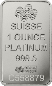 1 oz Platinbarren Pamp Suisse Lady Fortuna RS