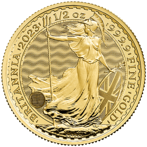 1/2 Unze Gold Britannia 2023 Charles III.