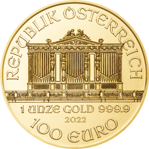 1 oz Gold Wiener Philharmoniker 2022 