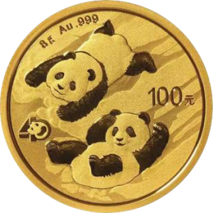 8 g Gold China Panda 2022