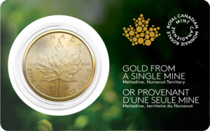 1 Unze Gold single-sourced Mine 2022 Maple Leaf