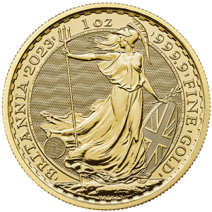 1 Unze Gold Britannia 2023 Charles III. 