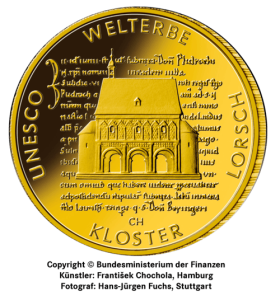  1/2 oz Gold 100 Euro Deutschland 2014 UNESCO Welterbe - Kloster Lorsch 