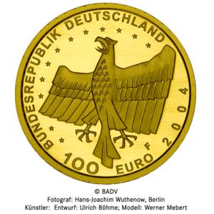 1/2 oz Gold 100 Euro Deutschland 2004 UNESCO Welterbe - Bamberg 