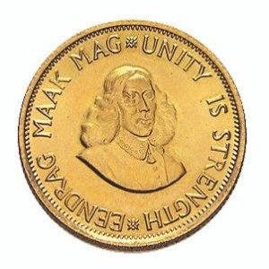 Vorderseite 7,32 g Gold 2 Rand Südafrika diverse Jahrgänge 