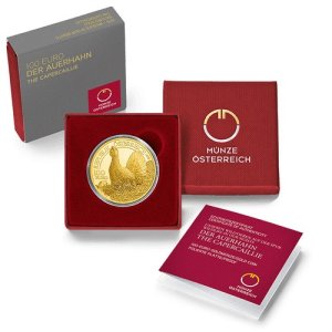 Auerhahn 2015 100 Euro Gold ETUI