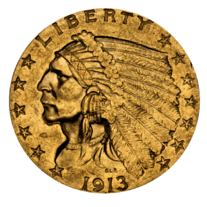 Indian Head USA 2,5 Dollar Goldmünze