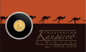 Verpackung Gold 0,5 g Australien Mini Roo 2020