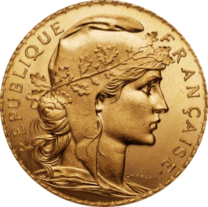 20 Francs Goldmünze Motiv