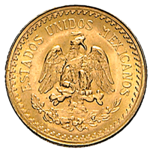 Mexiko Centenario 2,5 Pesos Wertseite