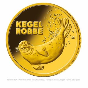 1/8 Unze Gold Kegelrobbe 2022