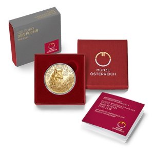 Fuchs 2016 100 Euro Gold ETUI